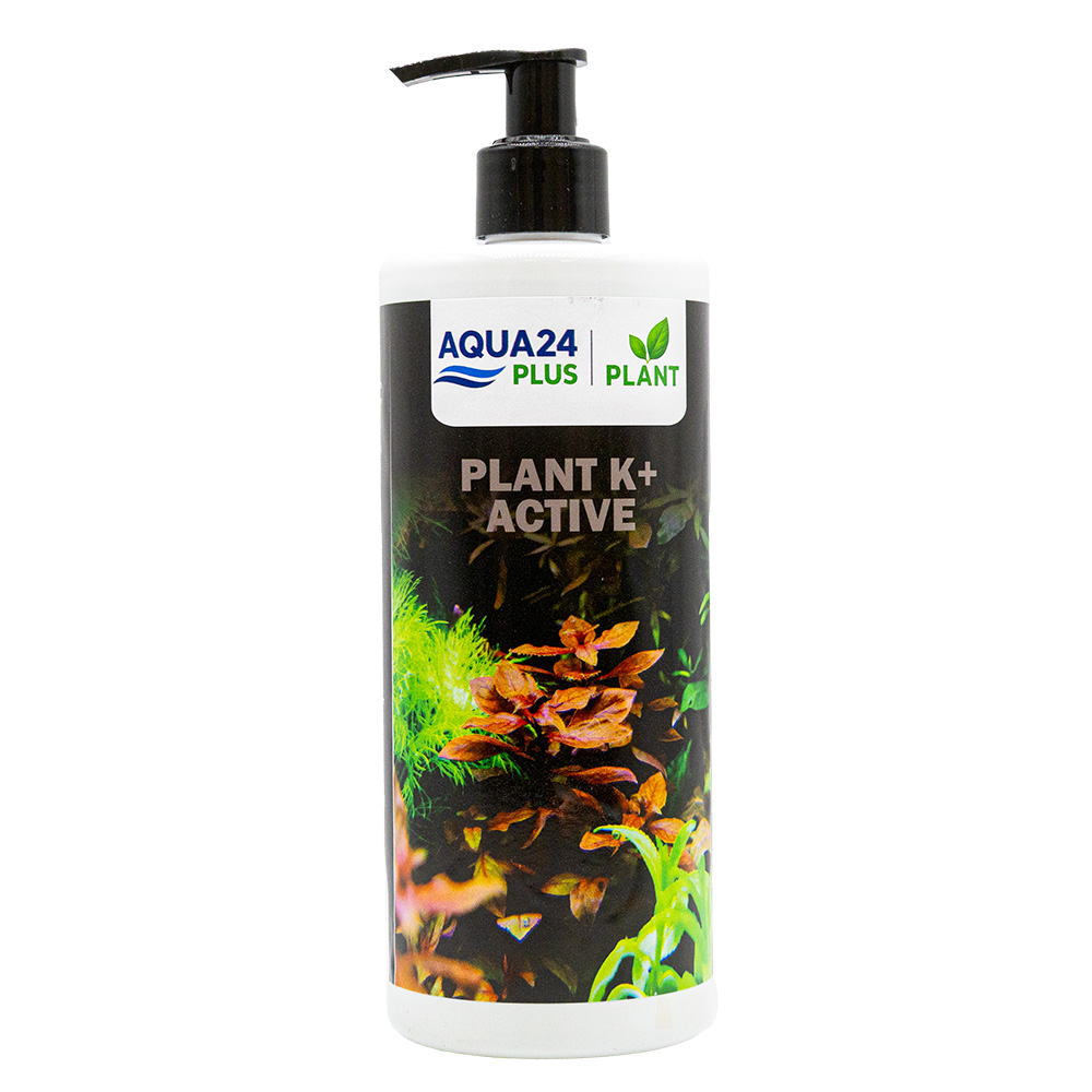 AQUA24 PLUS Zestaw Nawozów Makro Mikro Potas Ferro + Caps 40szt 3x500ml
